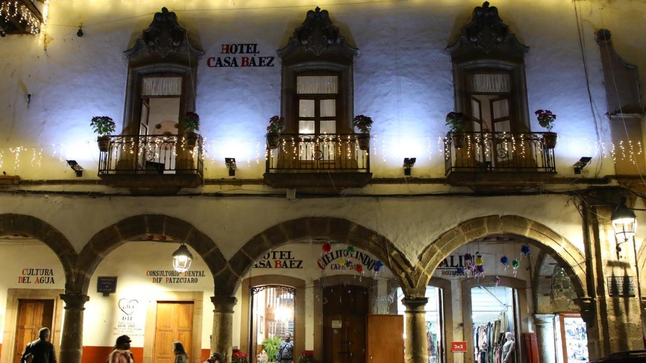 Hotel Casa Baez Pátzcuaro Buitenkant foto